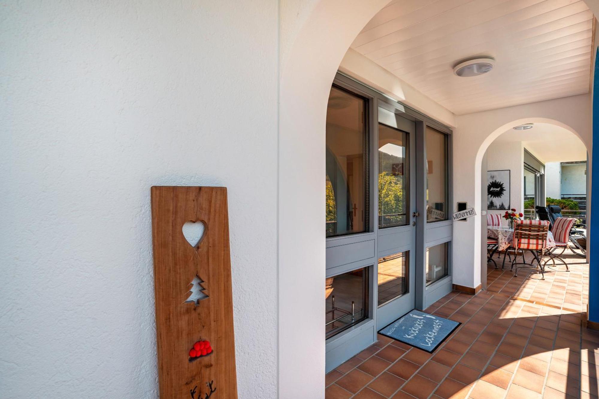 Ferienwohnung KuckucksLockennest Seebach Exterior foto