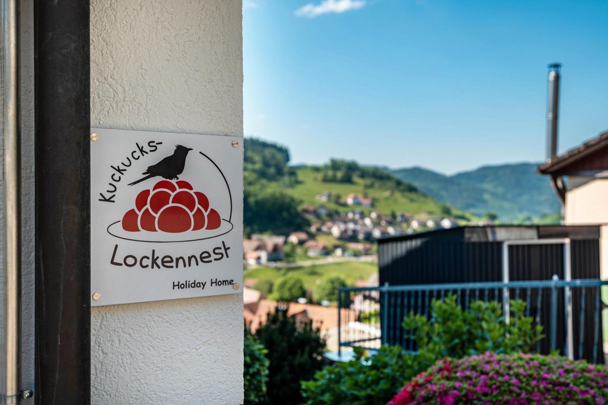 Ferienwohnung KuckucksLockennest Seebach Exterior foto
